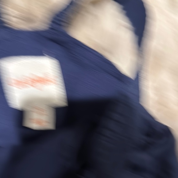 Kids' Blue and Black Snow Bibs - Picture 7 of 9